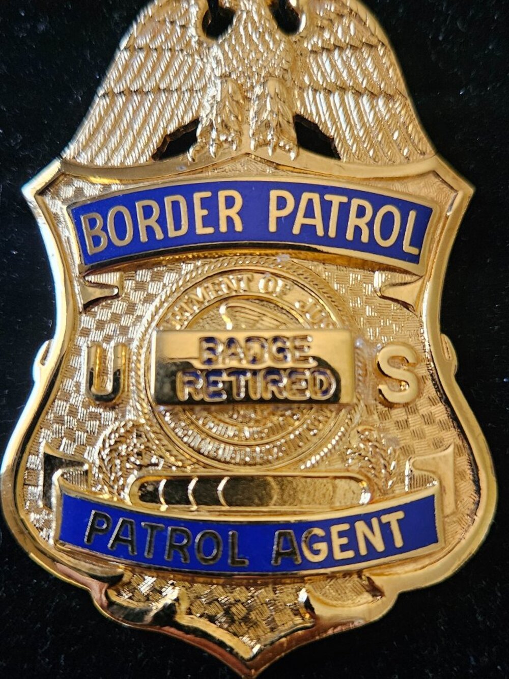 U.S. Immigration - Border Patrol Agent - Retired Badge 11063